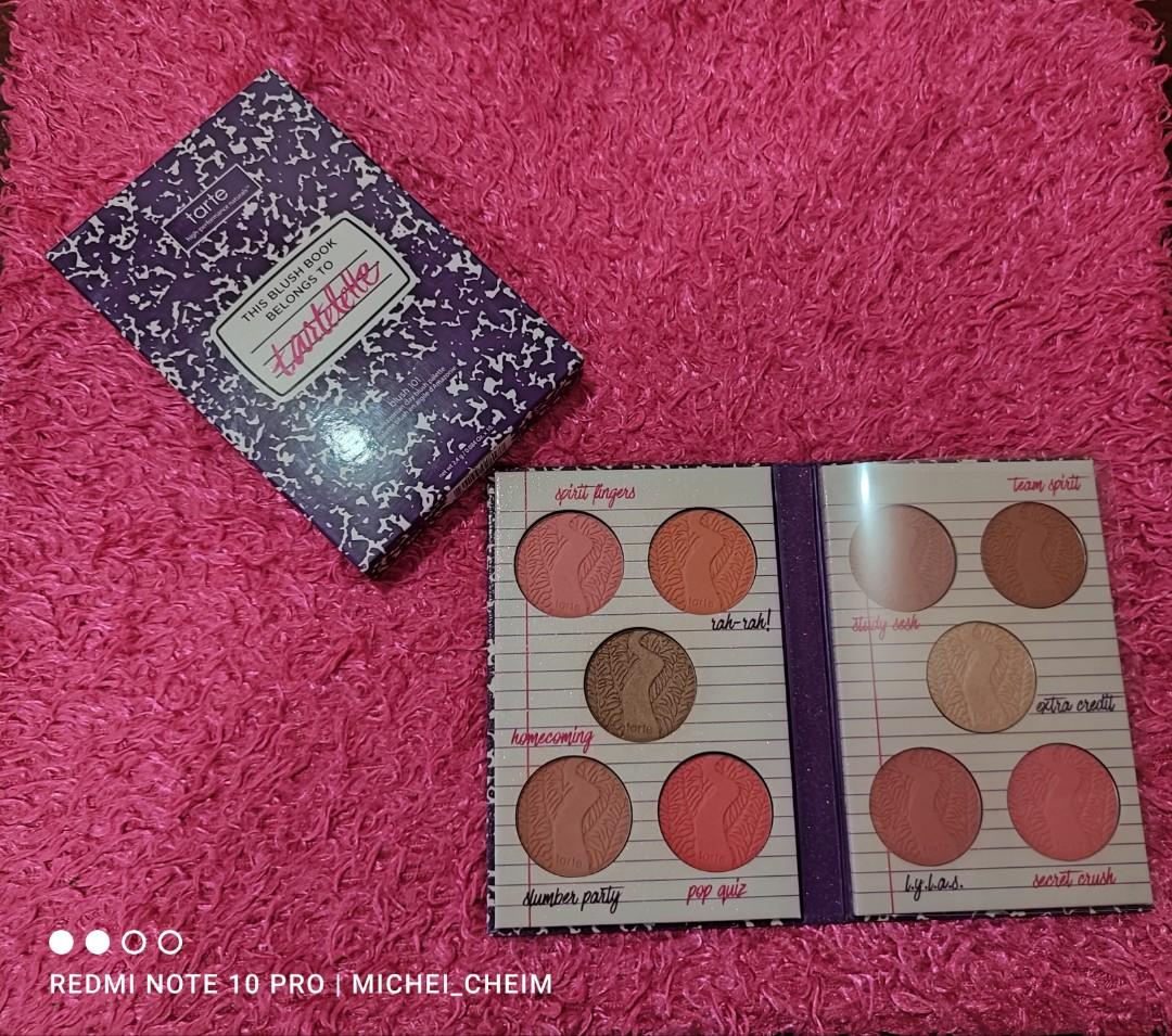 Tarte blush 101 palette (Category: Makeup) located in Antipolo. Submitted by micheicheim (Listing ID 1137971621, Image 2). Description: TARTE BLUSH 101 PALETTE J&T SHOPEE SF ONLY ..