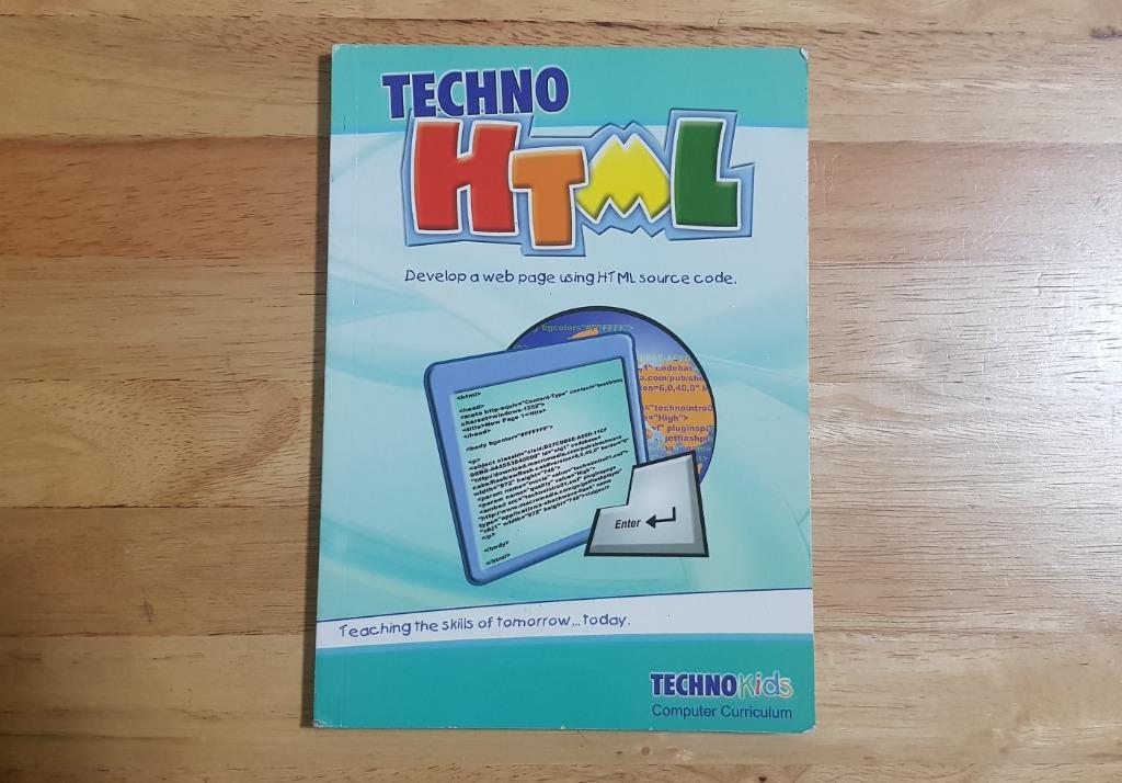 Techno HTML (Category: Storybooks) located in San Juan City. Submitted by tpwk_harry (Listing ID 1138053550, Image 1). Description: In good condition! Barely used No writings in the book Just dm me if you are interested!😊.