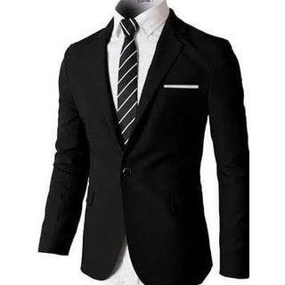 The Executive Slim Fit Suit (Black)