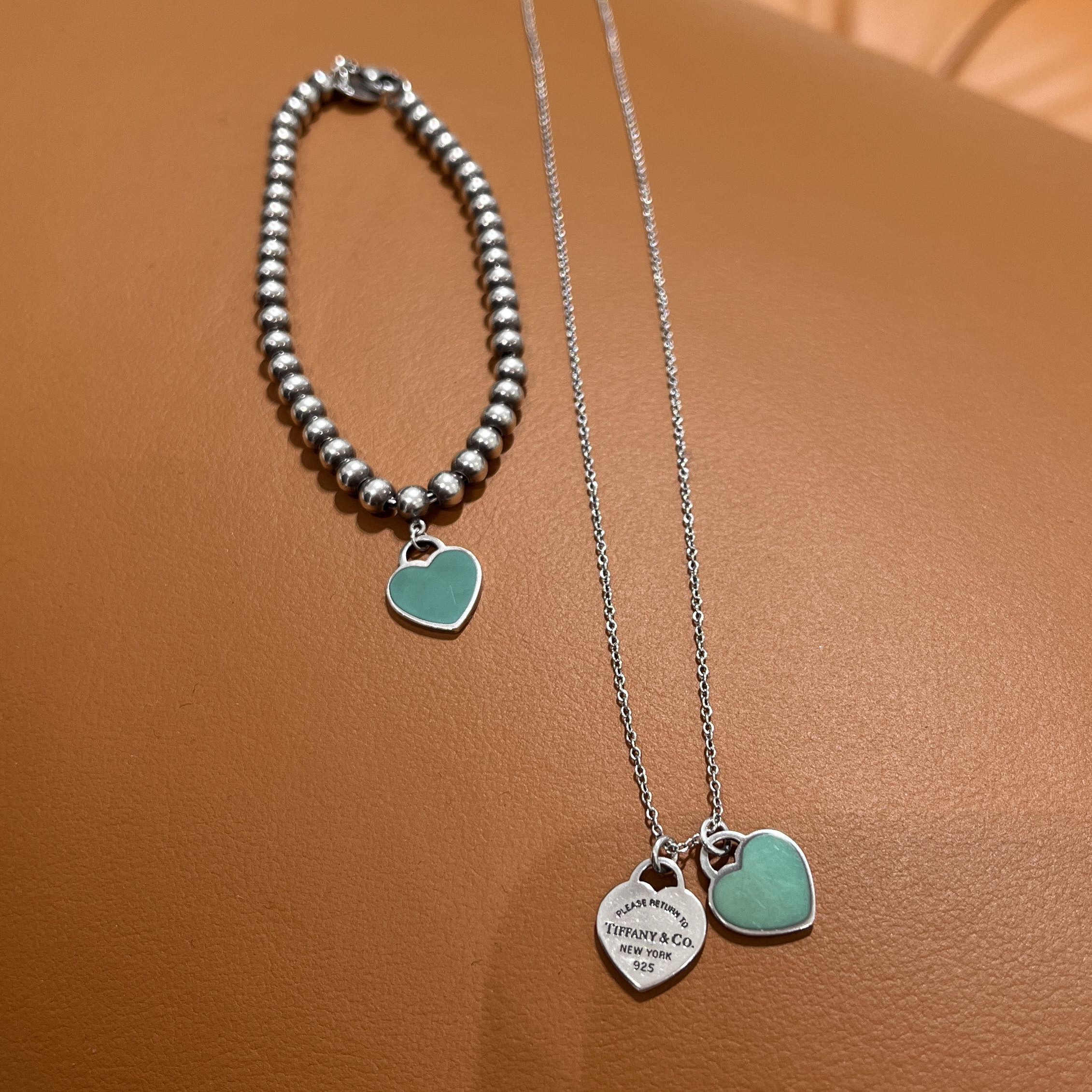 Tiffany necklace and clearance bracelet sets