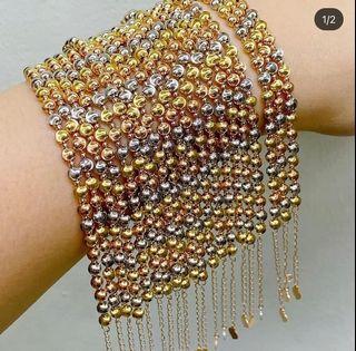 Tri-Color Beads Bracelets