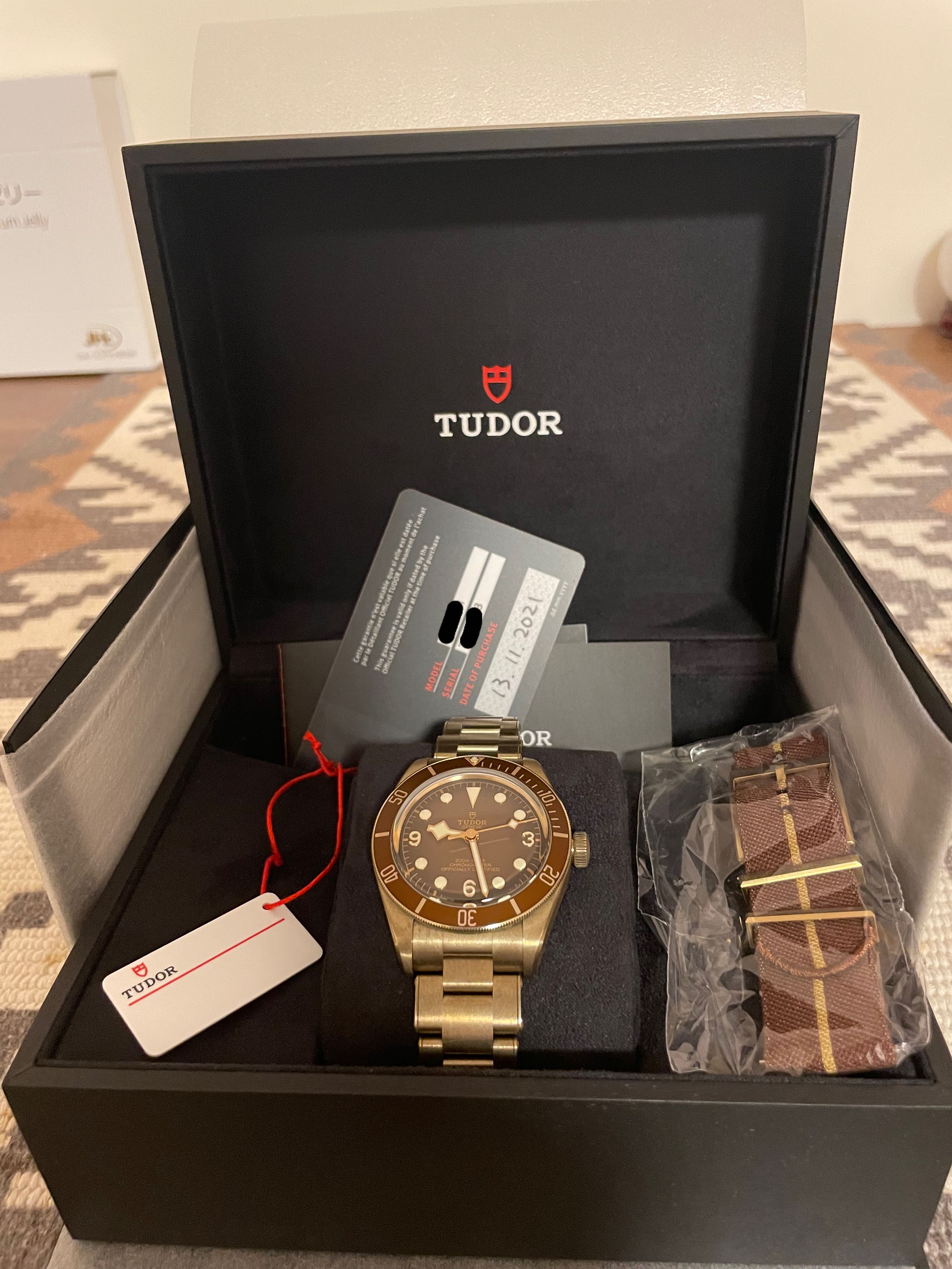 Tudor Black Bay Fifty Eight Bronze 青銅全青銅mm 0001 名牌 手錶 Carousell
