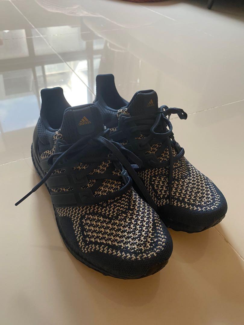 Ultra boost 19 navy gold 2025