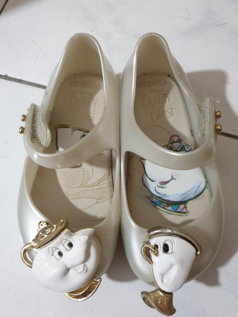 Mini melissa beauty clearance and the beast shoes