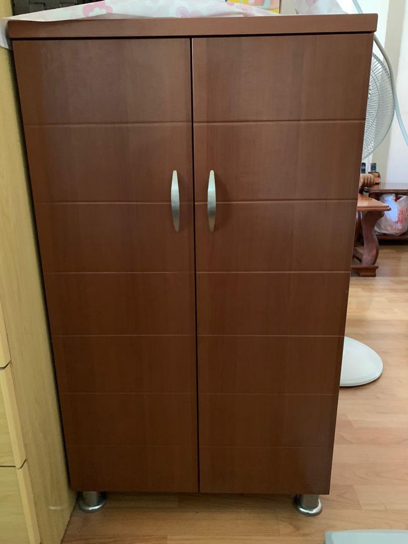 Used shoe cabinet for sale Furniture Home Living Furniture Shelves Cabinets Racks on Carousell