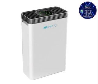 UV Care Clean Air 6-in-1 Air Purifier with Medical Grade H14 HEPA Filter with VIRUX Patented Tech
