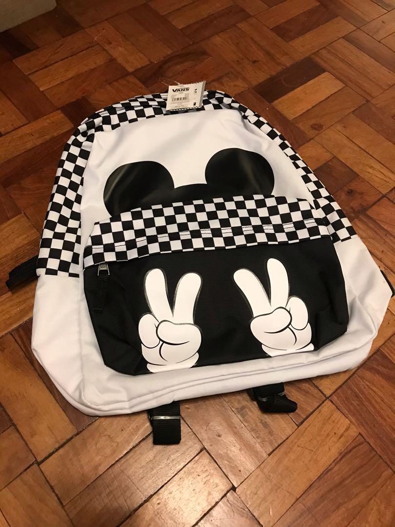Checkerboard mickey mouse vans shop