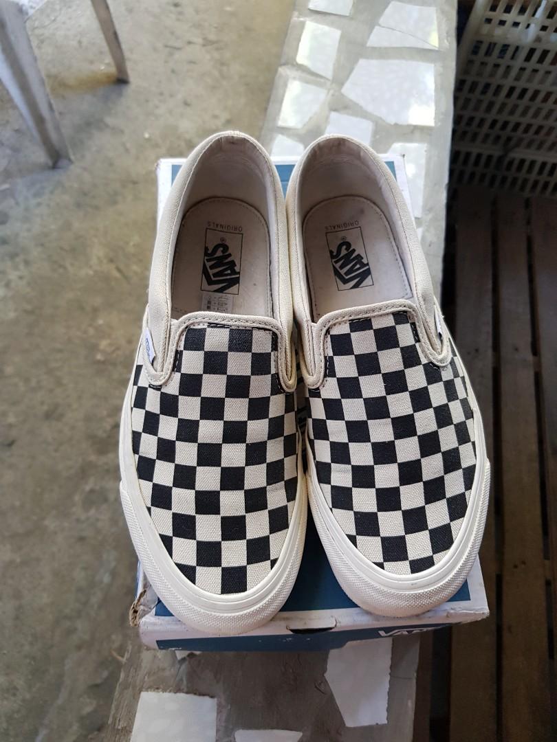 Vans Vault Checkerboard V1 HIGHLY NEGOTIABLE Men s Fashion