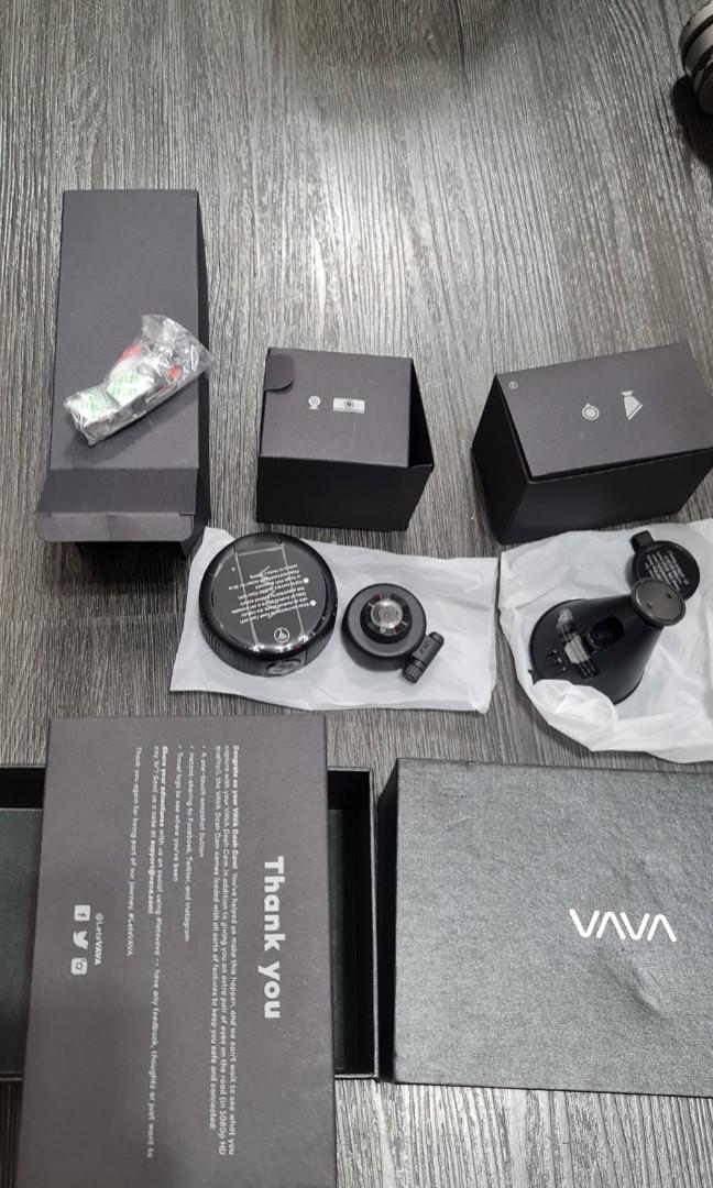 BB VAVA Dash Cam with FeatureRich App, Night Vision with Sony IMX291