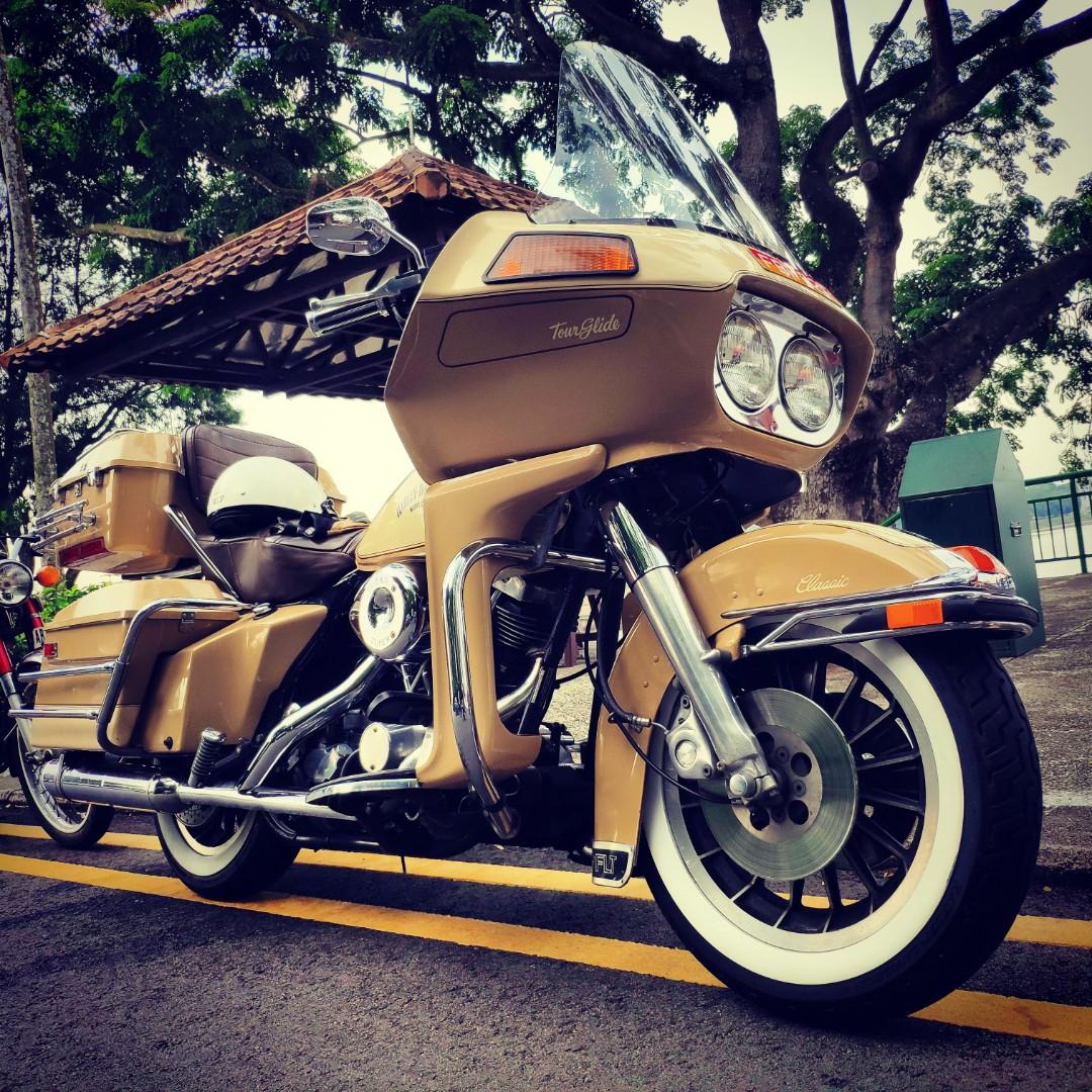 harley tour glide shovelhead