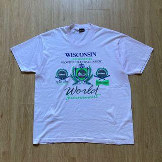 Vintage 90s “Wisconsin” Tee