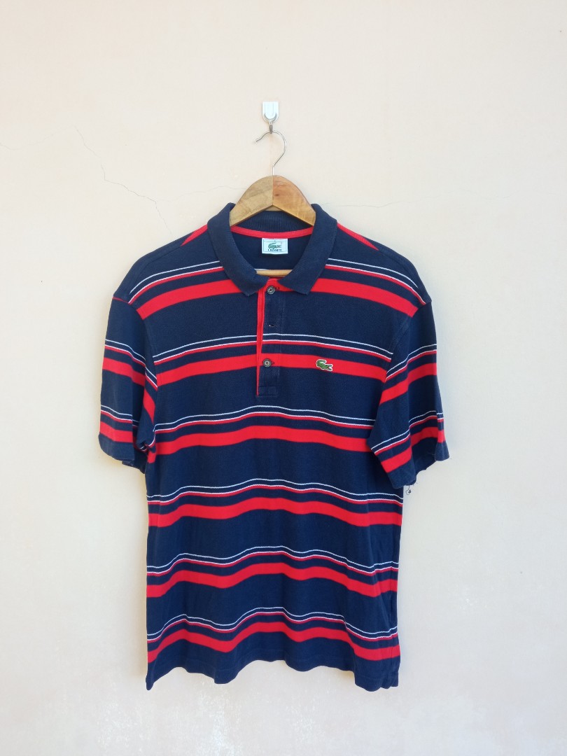 Vintage Lacoste Polo shirt (5), Men's Fashion, Tops & Sets, Tshirts ...