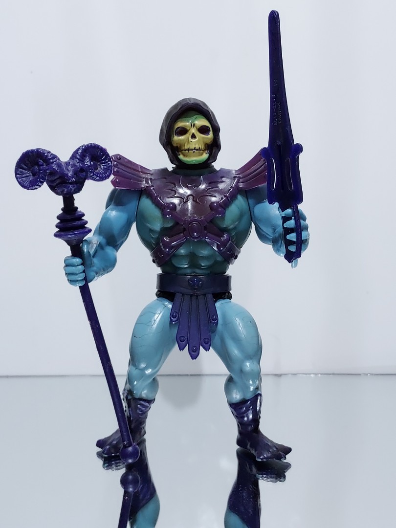 Figurine MOTU Skeletor - 1981 - Made In Taiwan - Complete - Très Bon État