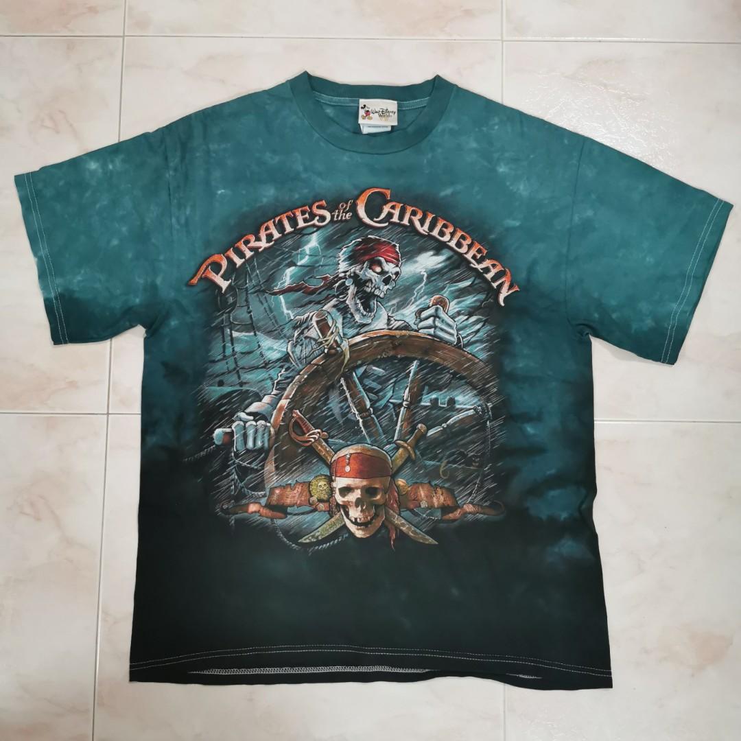 Vintage/ Rare / Disney Pirates of the Caribbean shirt, Men's Fashion, Tops  & Sets, Tshirts & Polo Shirts on Carousell