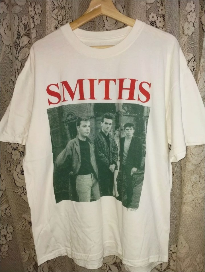 VINTAGE THE SMITHS 90S PROMO TOUR ORIGINAL T-SHIRT MORRISSEY ...