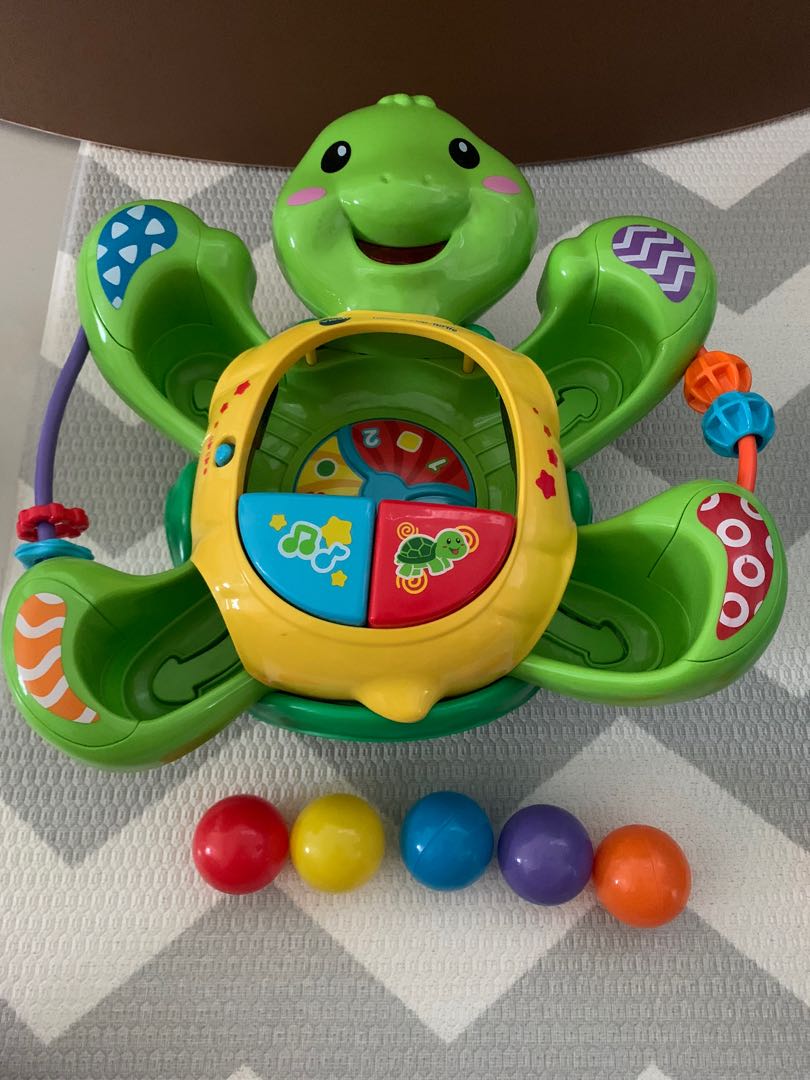 Vtech pop a ball rock pop turtle Hobbies Toys Toys Games