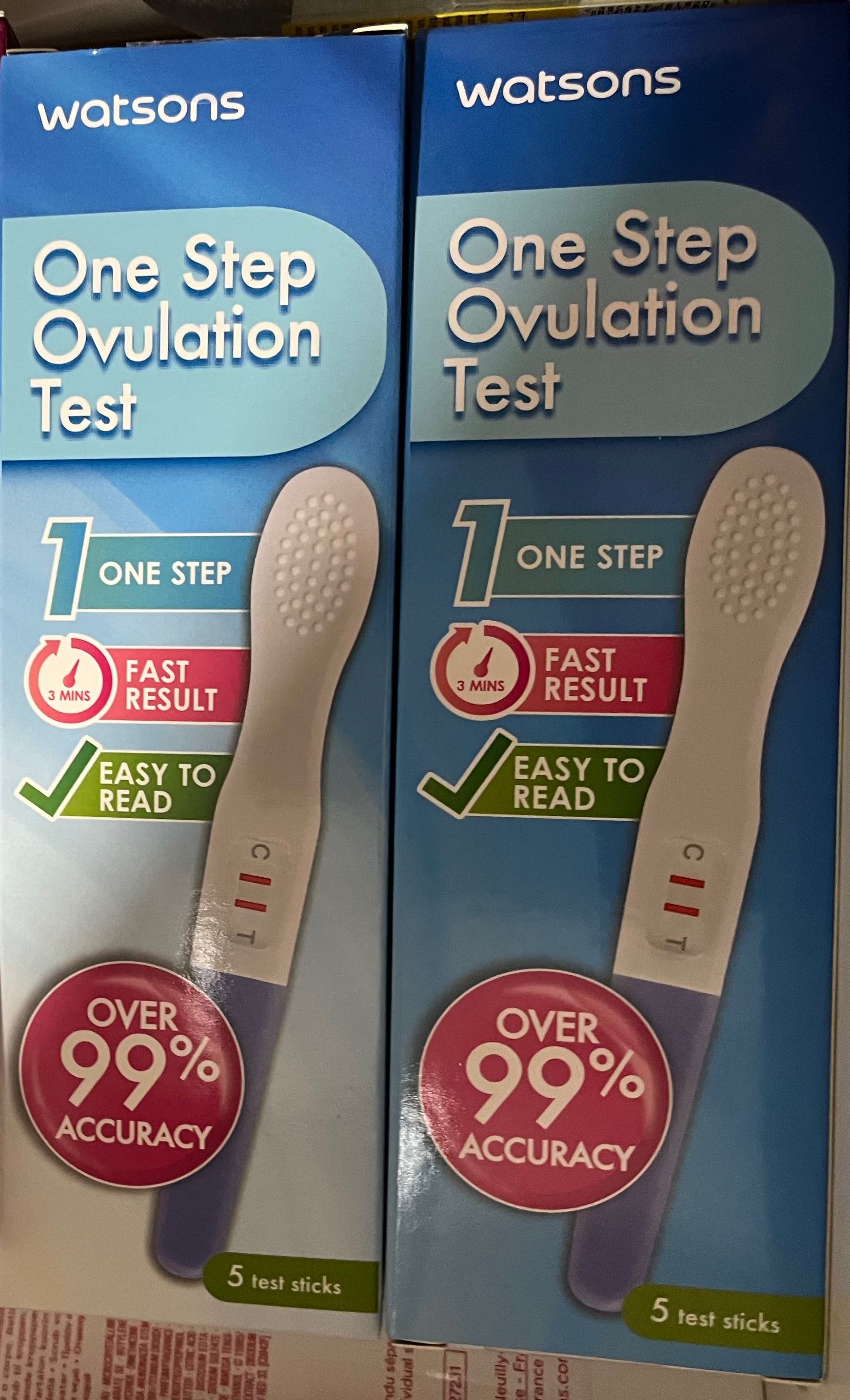 Watsons ovulation test kits, Beauty & Personal Care, Bath & Body, Body