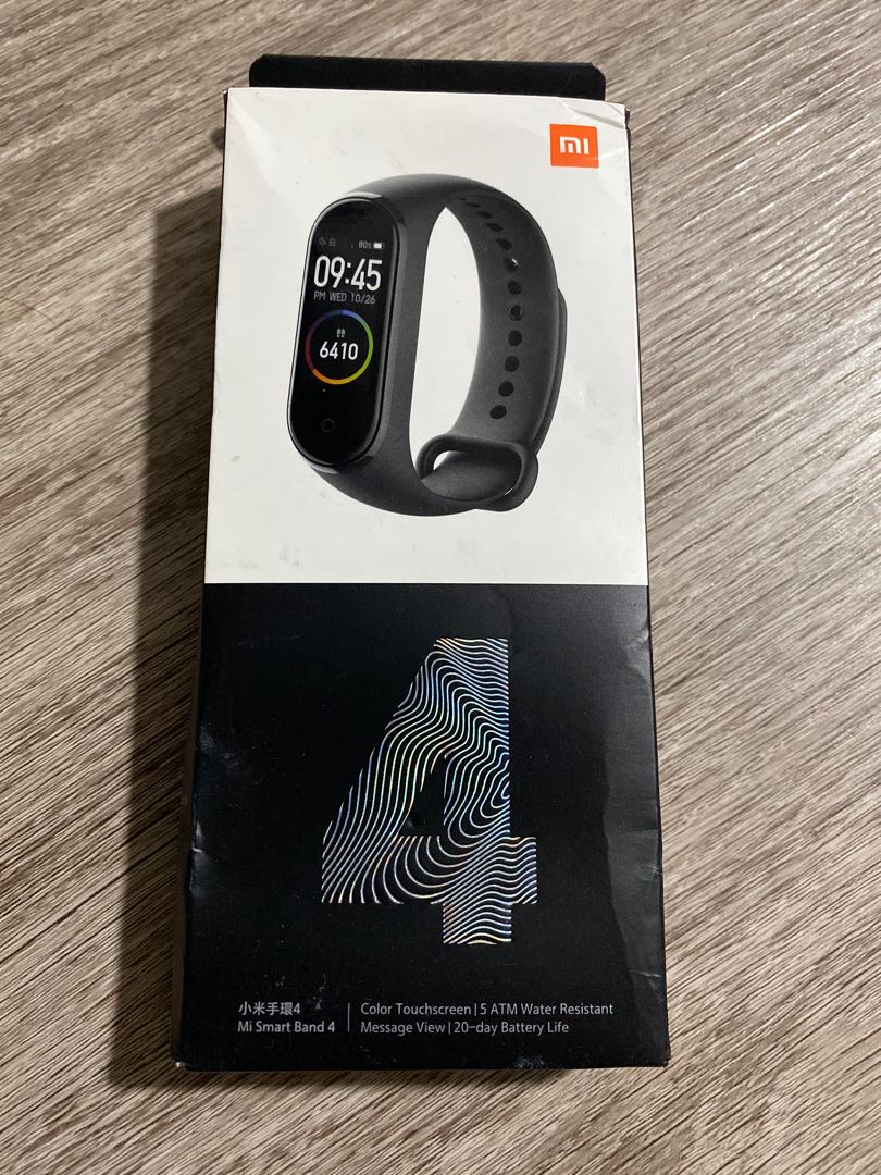 Xiaomi Mi Smart Band 4 Mobile Phones Gadgets Wearables Smart Watches on Carousell