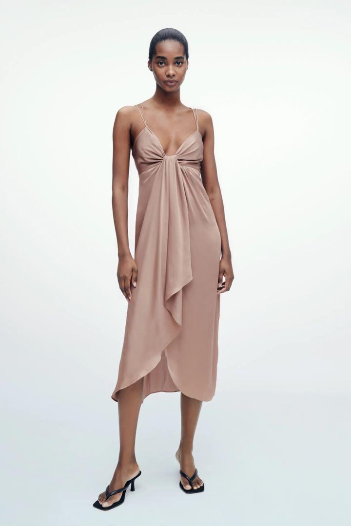 Zara hotsell camisole dress