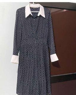 Zara dress pullkadot