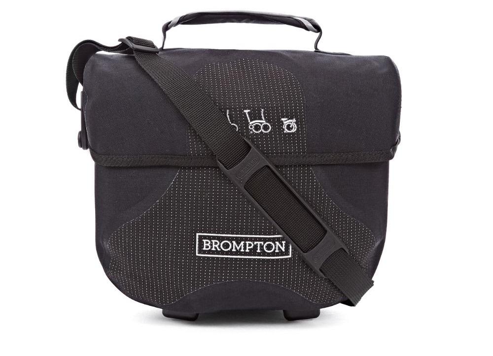 100% 全新!] Brompton Mini O bag 輕便防水騎行包- Reflective Black