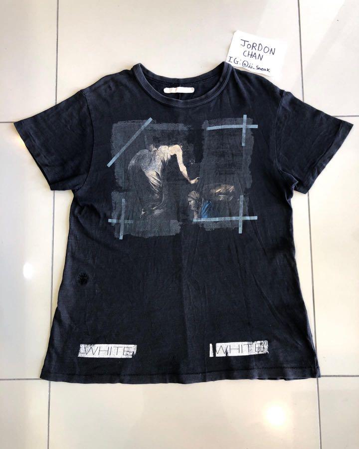 Off white annunciation tee top