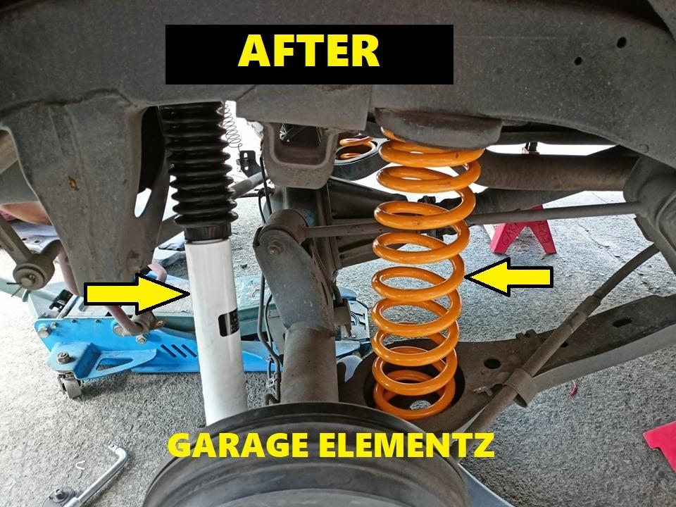 2inch Lift Package Toyota Fortuner Ridemax Suspension King Spring