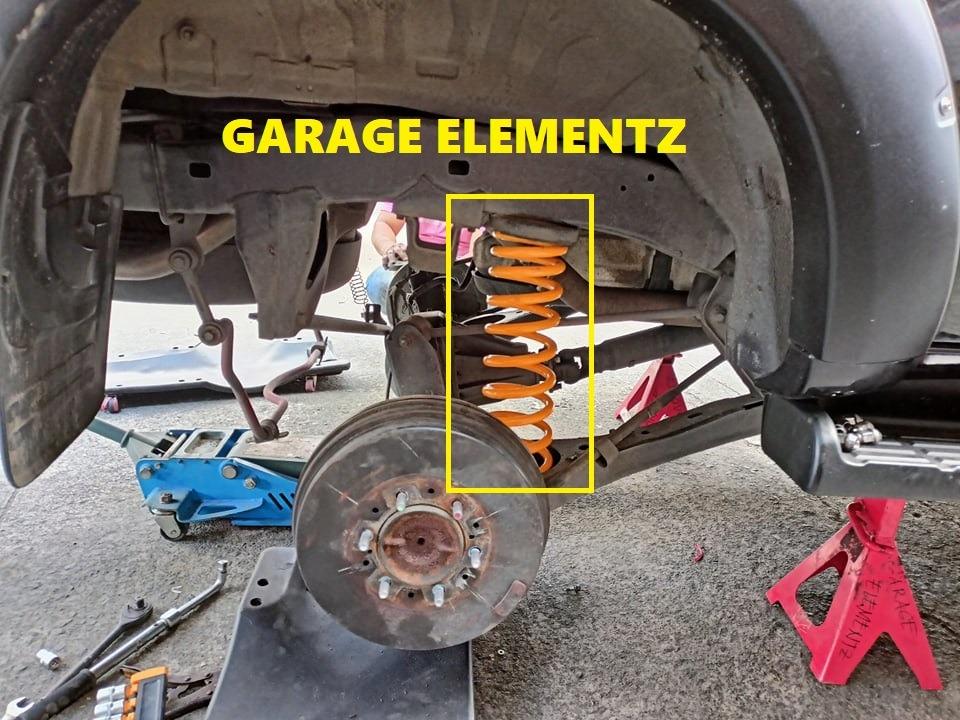 2inch Lift Package Toyota Fortuner Ridemax Suspension King Spring