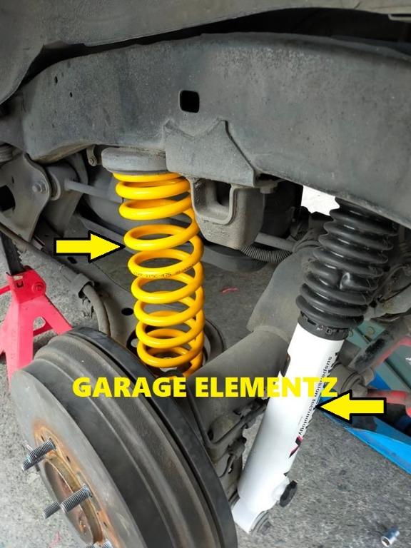 2inch Lift Package Toyota Fortuner Ridemax Suspension King Spring