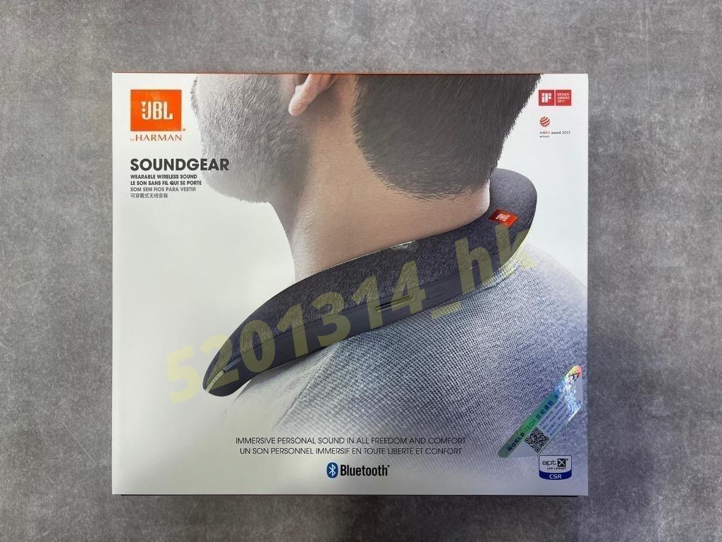 全新行貨門市現貨】JBL Soundgear Wearable Wireless Sound 可穿戴式