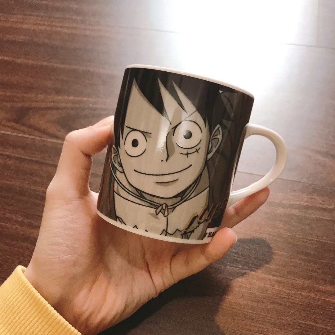 海賊王one Piece 魯夫官方馬克杯 日本偶像在旋轉拍賣 海賊王one Piece 魯夫官方馬克杯 日本偶像在旋轉拍賣