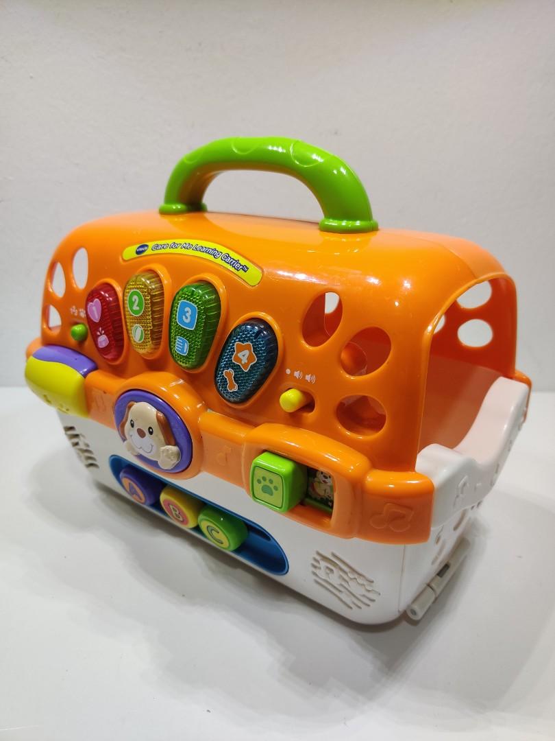 Prelove VTech Care for Me Learning Carrier Toy Orange Babies