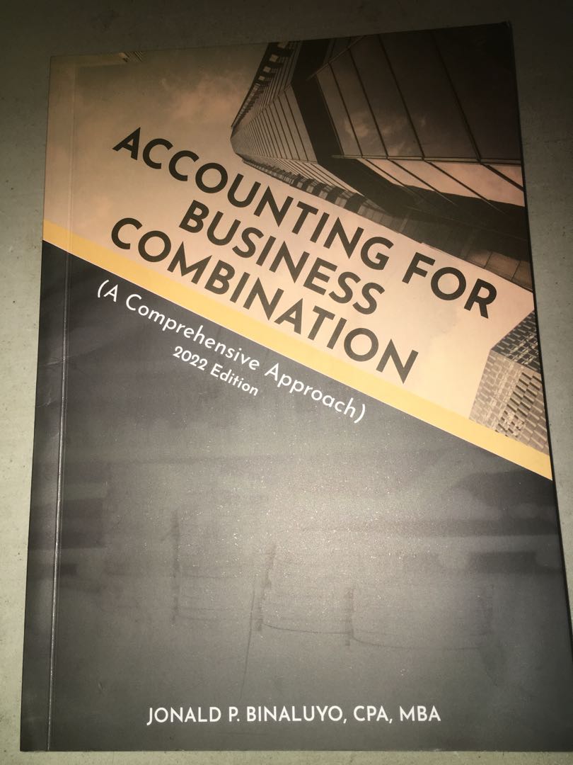 Accounting for Business Combination by Jonald Binaluyo, Hobbies & Toys