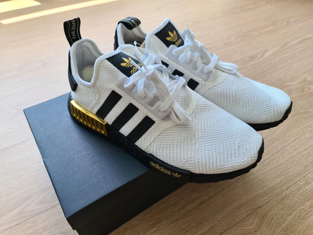 Adidas NMD R1 White Gold