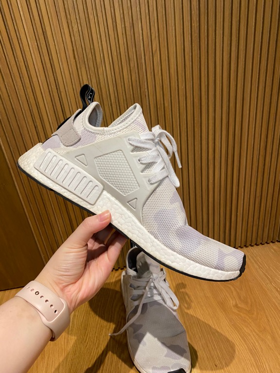 Adidas NMD XR1 in White Duck Camo Men s Size US 9.5 Men s Fashion