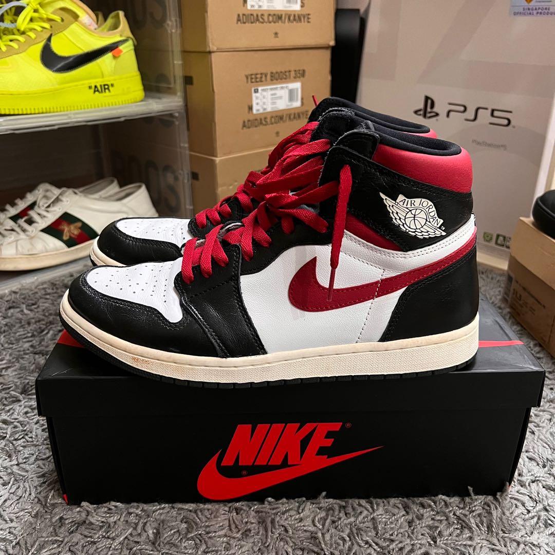 Jordan 1 gym red laces hot sale