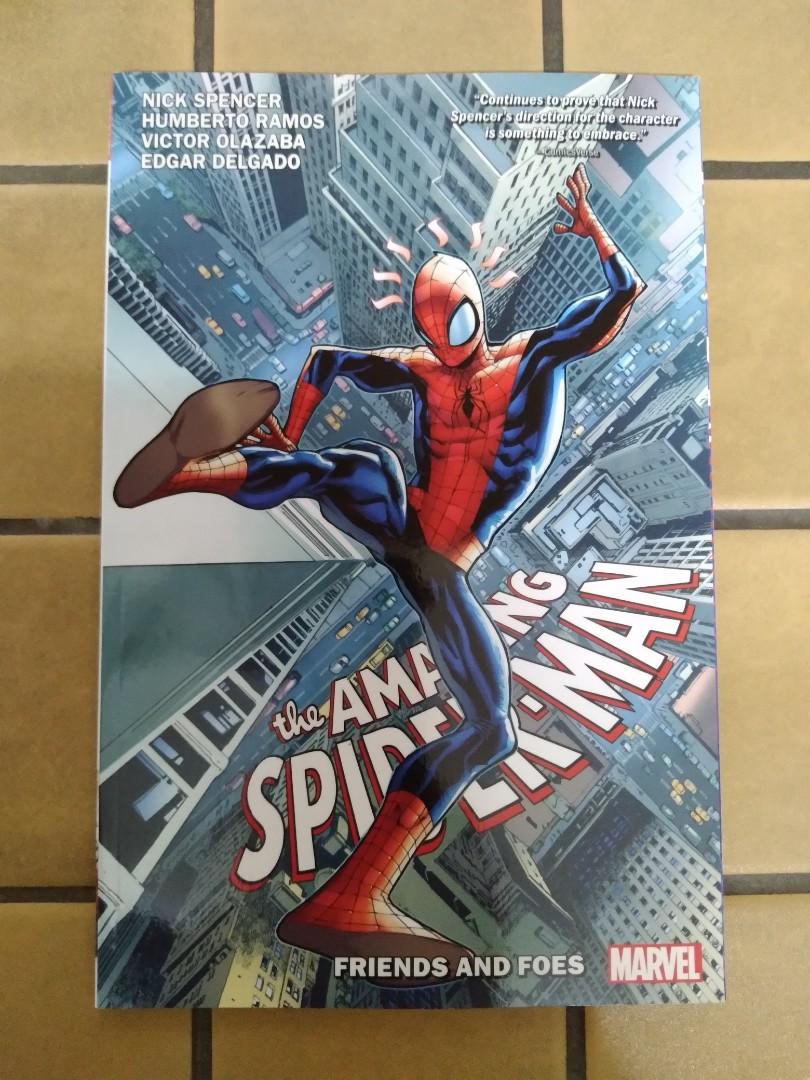 Amazing Spiderman By Nick Spencer Vol 2: Friends & Foes - TPB ( Humberto  Ramos/Edgar Delgado - Cover Art ) Marvel Comics, 120-Pages, Cover Price:  , Hobbies & Toys, Books & Magazines,