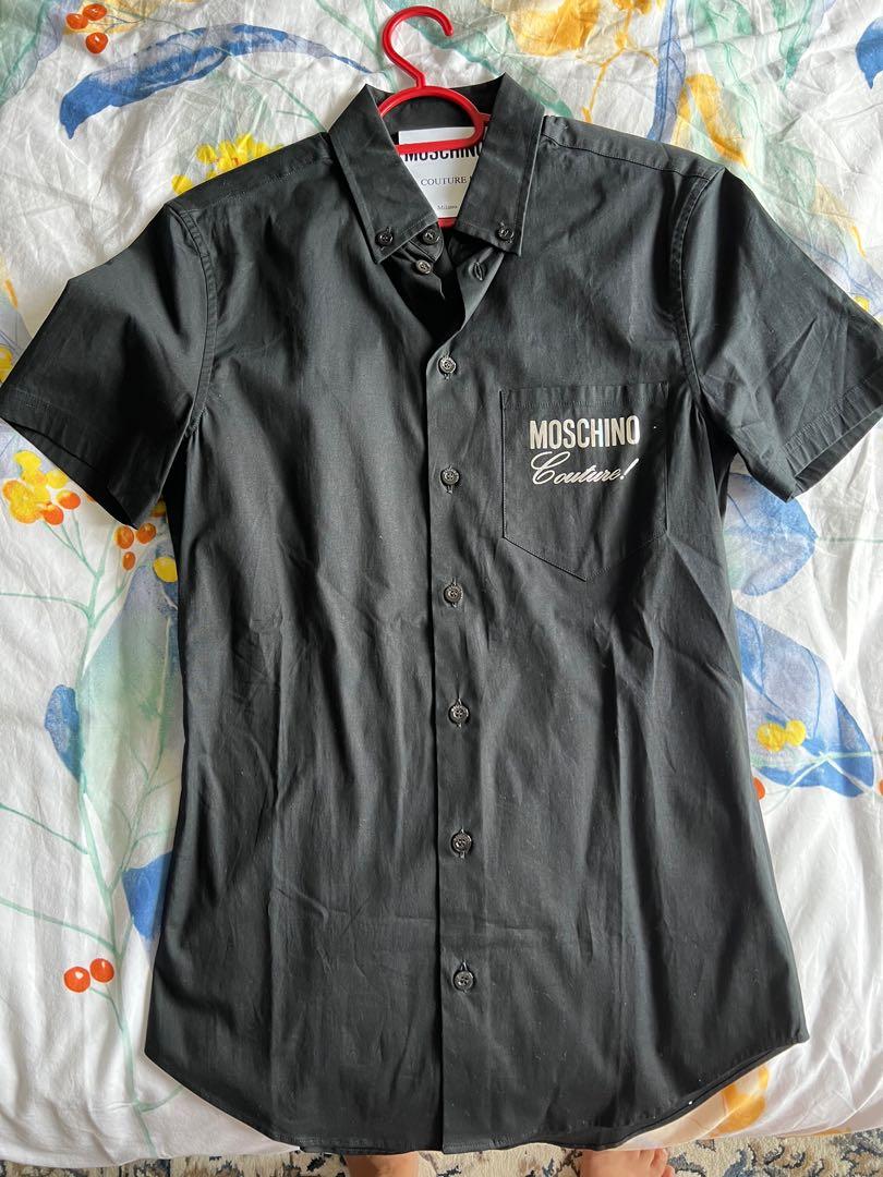 Moschino long shop sleeve polo