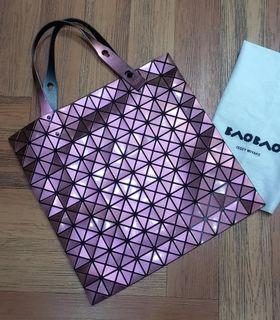 Authentic BAO BAO Medium Rose Gold by Issey Miyake