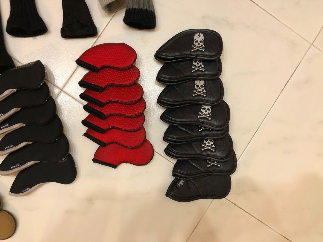 Authentic Golf Driver, Fairway Woods, Hybrid, Iron, Putter Headcovers (including Titleist, ENA