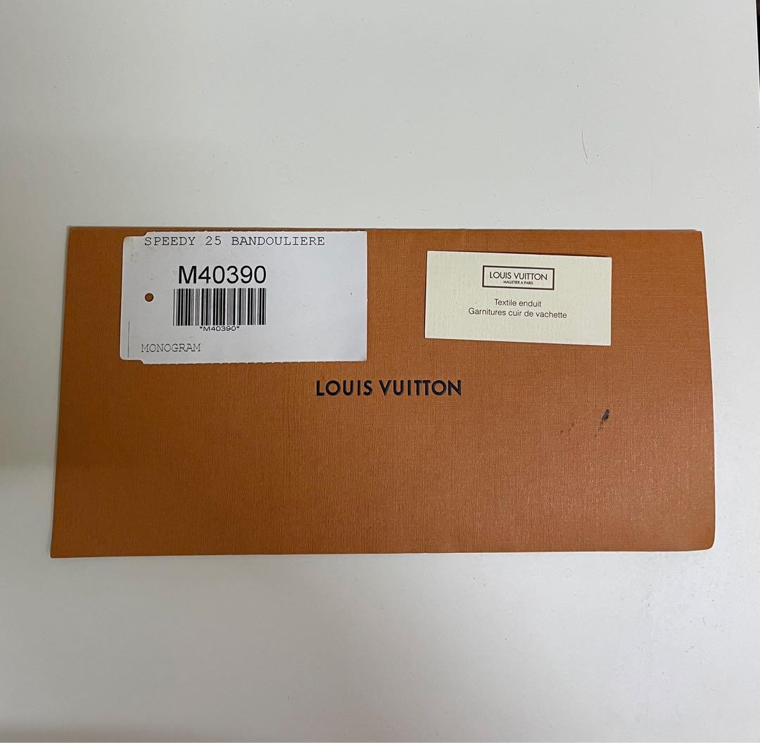 FOR SALE : AUTHENTIC LOUIS VUITTON Receipt Envelope, Luxury