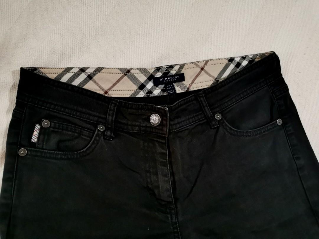 Authentic Women s Burberry Denim Black Jeans Women s Fashion Bottoms Jeans Leggings on Carousell
