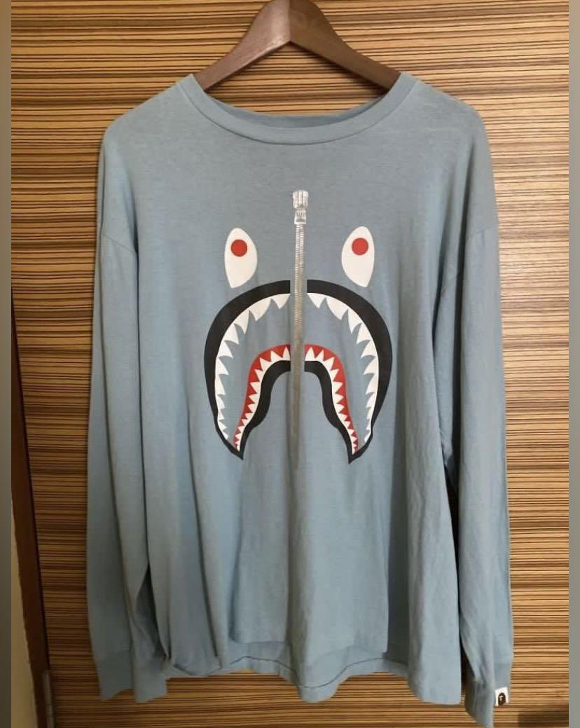 Bape shark hotsell long sleeve