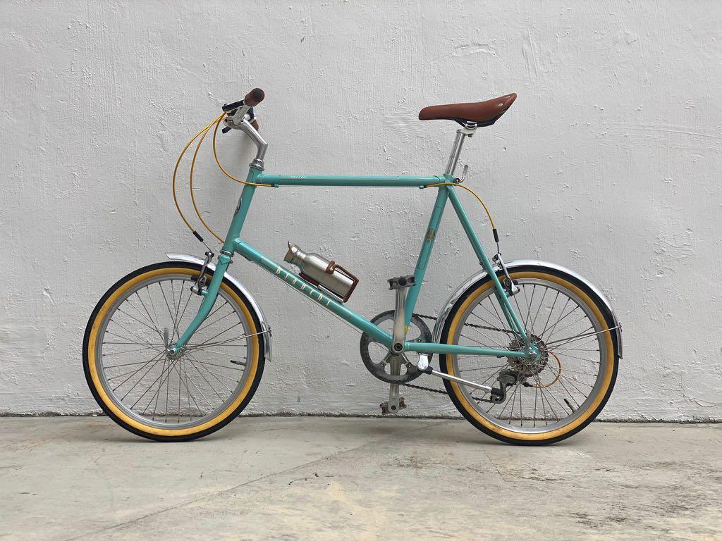 Bianchi Mini Velo Merlo Lepre Rare Vintage Classic Retro Casual Hybrid Touring Bike, Sports