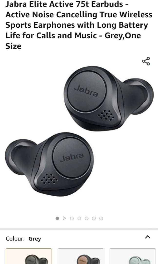 BNIB JABRA ELITE 75T Audio Earphones on Carousell
