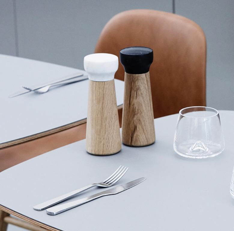 Normann Copenhagen Craft Pepper Mill Small Oak/Black