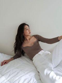 Brown Oakwood bodysuit/ princess poly inspired