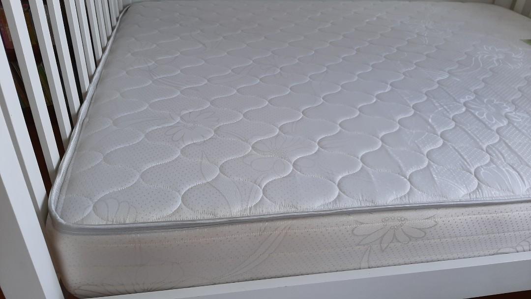 Bunk Bed w/ memory foam mattress, Furniture & Home Living, Furniture