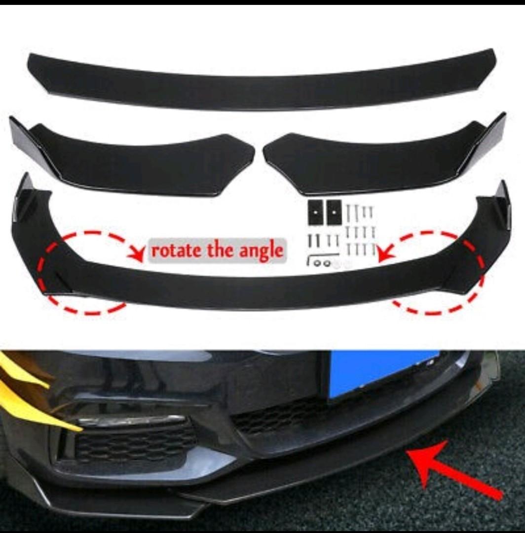 Car Lip Kit Universal (Front, Back & Sides), Auto Accessories on Carousell