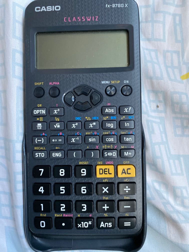 Casio O level calculator fx 97SG X